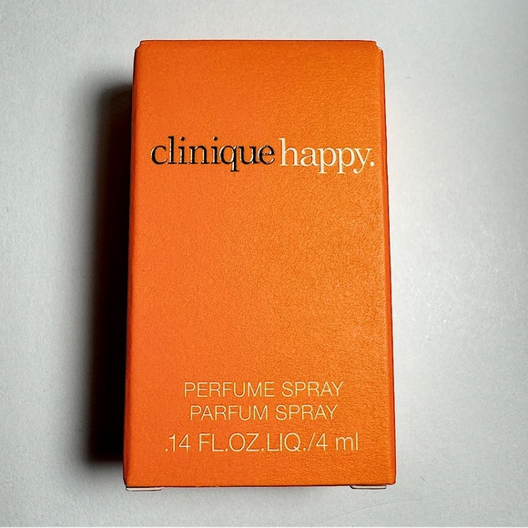 Clinique Other - Clinique Happy Perfume Spray Mini Travel Size .14oz EDP Hypoallergenic Parfum